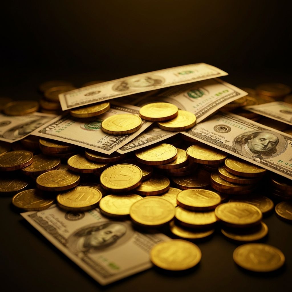 Gold coins